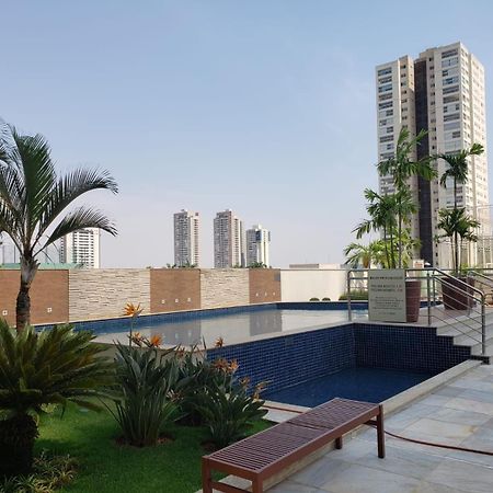 גויאניה Moderno Flat Com Vista Para O Parque Vaca Brava מראה חיצוני תמונה