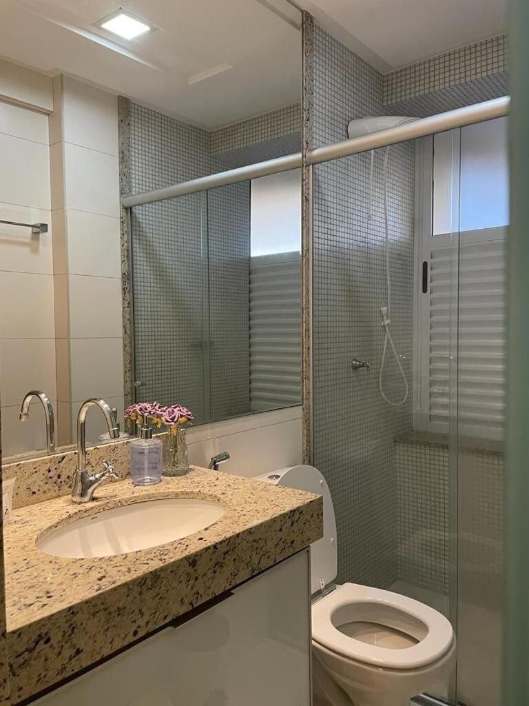 גויאניה Moderno Flat Com Vista Para O Parque Vaca Brava מראה חיצוני תמונה
