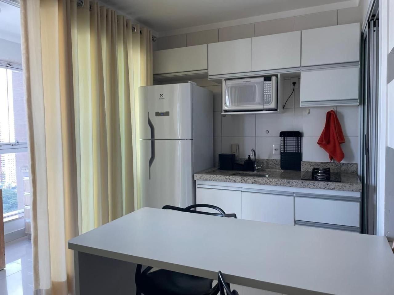 גויאניה Moderno Flat Com Vista Para O Parque Vaca Brava מראה חיצוני תמונה