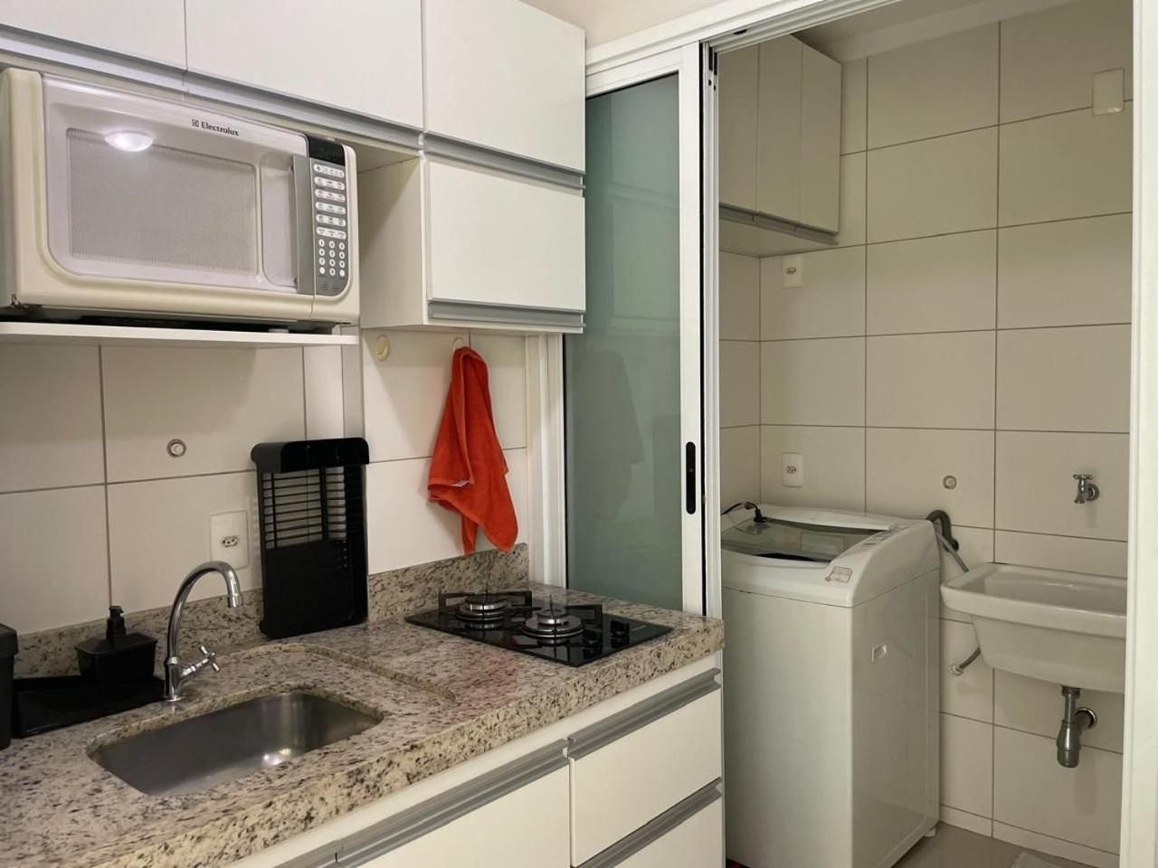 גויאניה Moderno Flat Com Vista Para O Parque Vaca Brava מראה חיצוני תמונה