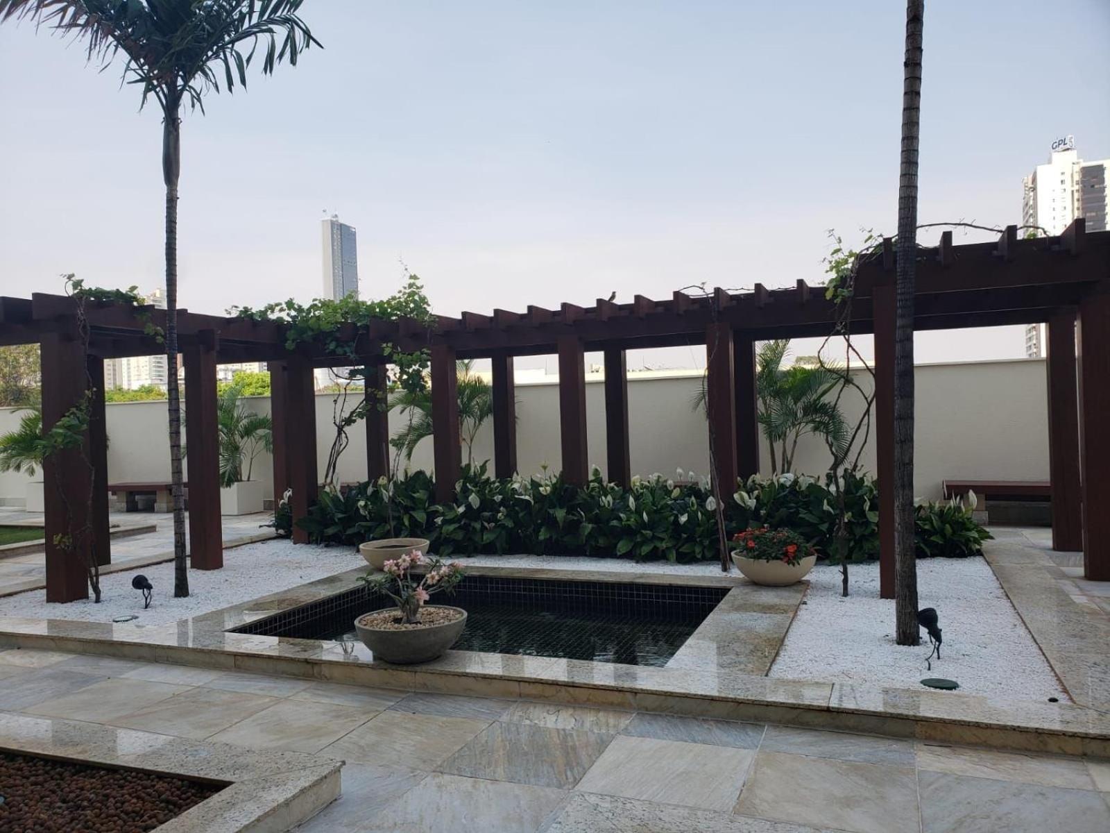 גויאניה Moderno Flat Com Vista Para O Parque Vaca Brava מראה חיצוני תמונה