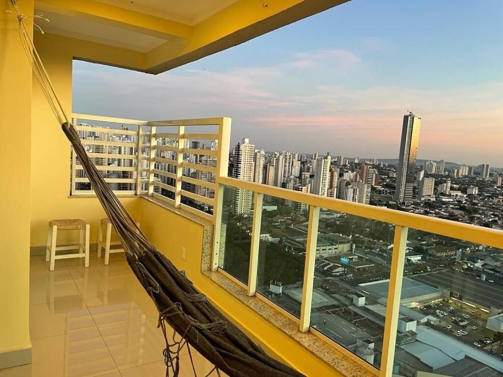 גויאניה Moderno Flat Com Vista Para O Parque Vaca Brava מראה חיצוני תמונה